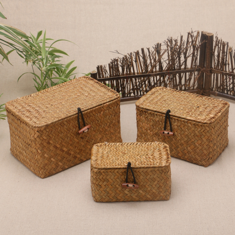 Rattan Storage Boxes