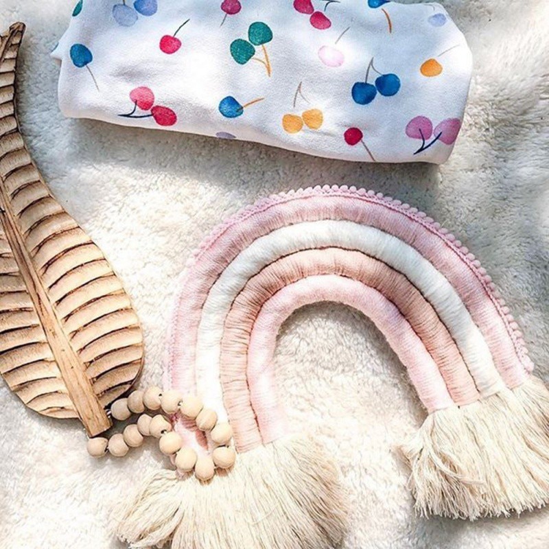 Kids Pastel Rope Rainbow