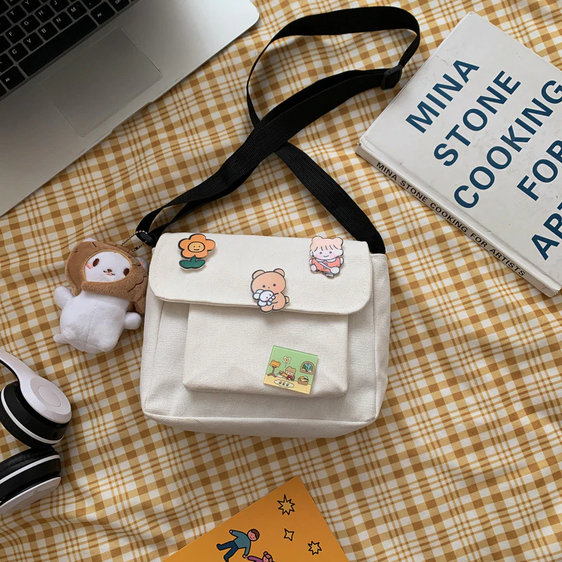 Canvas Patch Bag