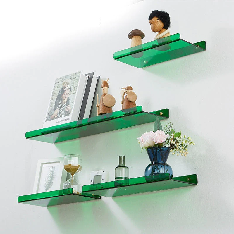Coloured Acrylic Wall Shelf