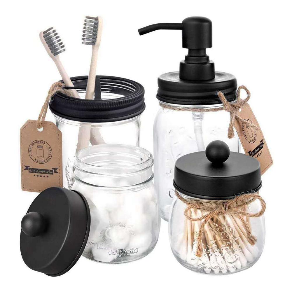 Mason Jar Bathroom Set