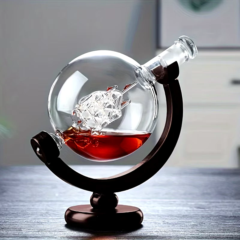 Globe Whiskey Decanter