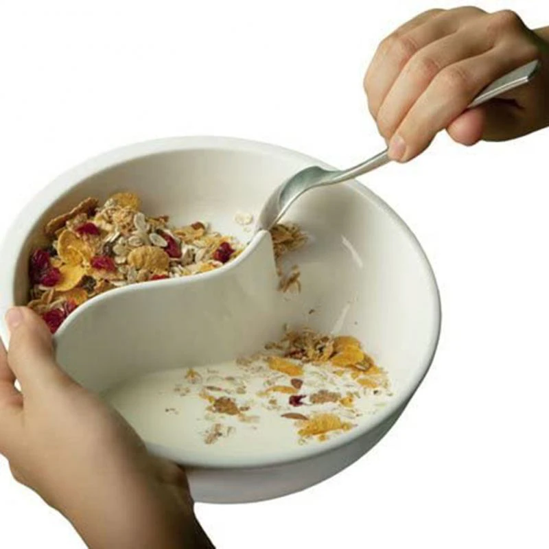 Partitioned Cereal Bowl