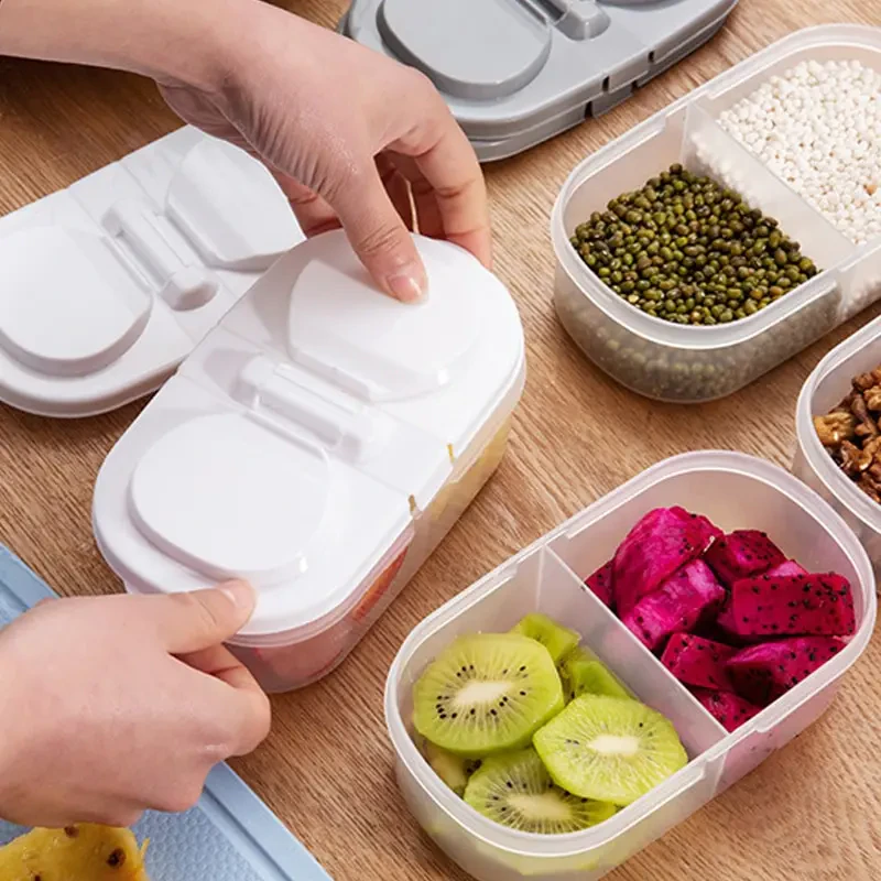 Double Compartment Container