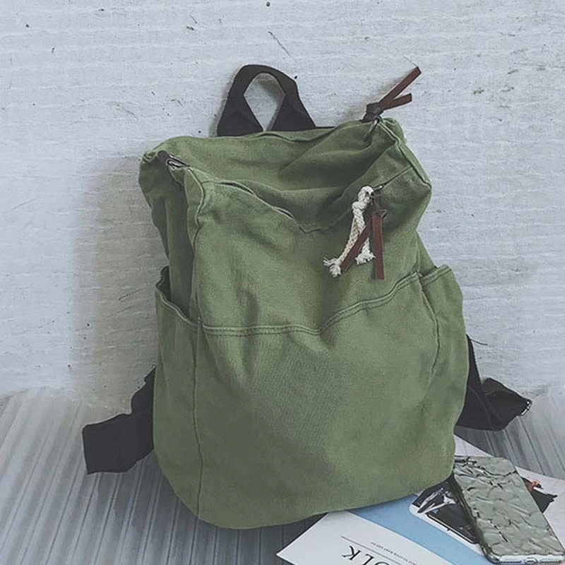 Canvas Slouchy Backpack