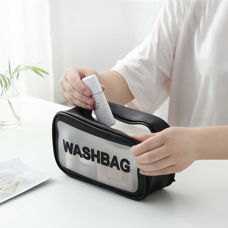 Clear Waterproof Toiletry Bag