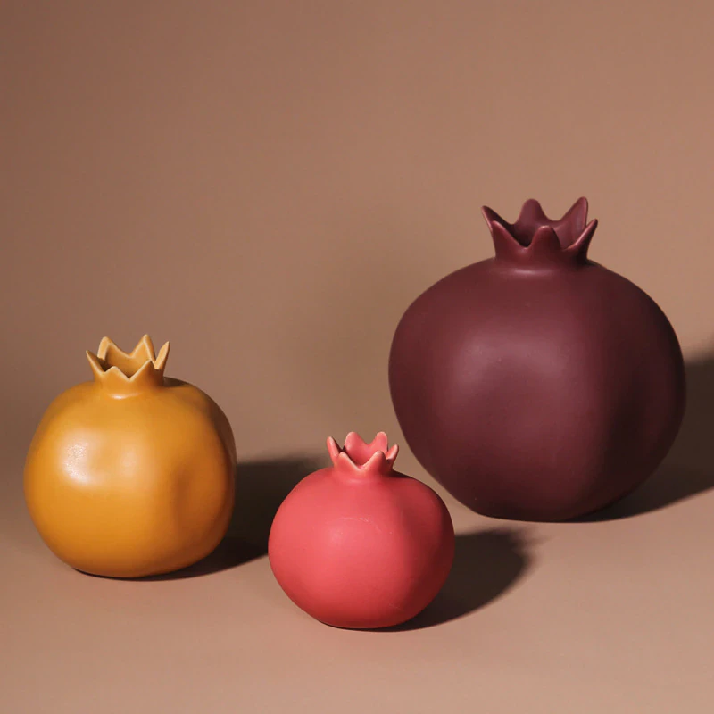Pomegranate Ceramic Figurines