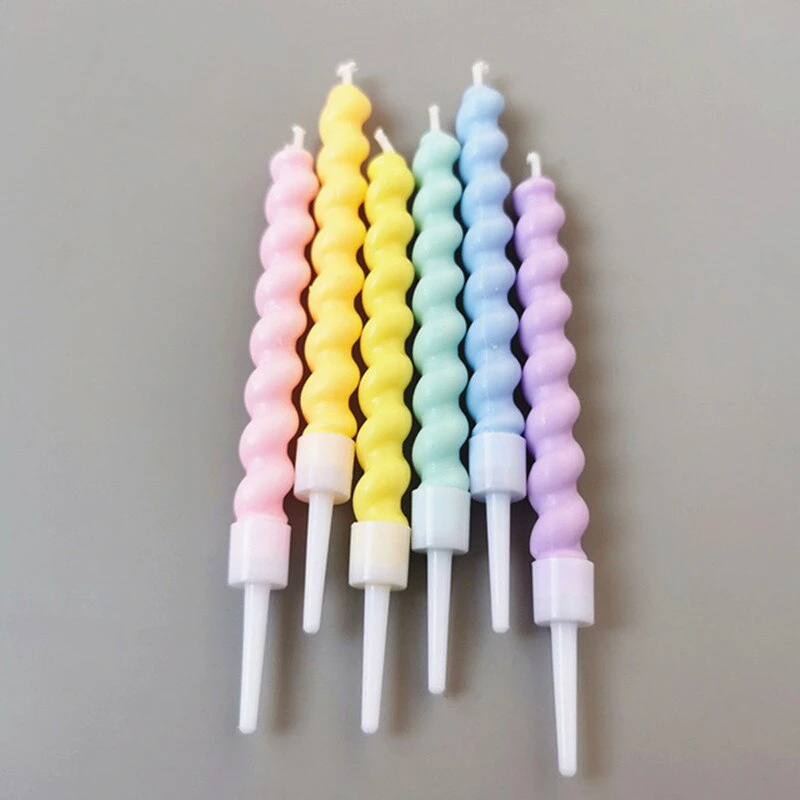 Rainbow Birthday Candles