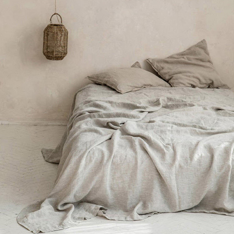 French Linen Bed Sheet Set