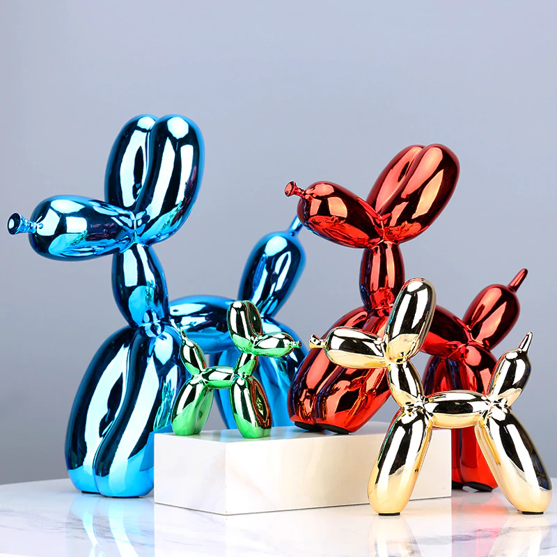 Resin Dog Sculpture