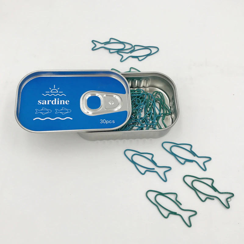 Sardine Paper Clips