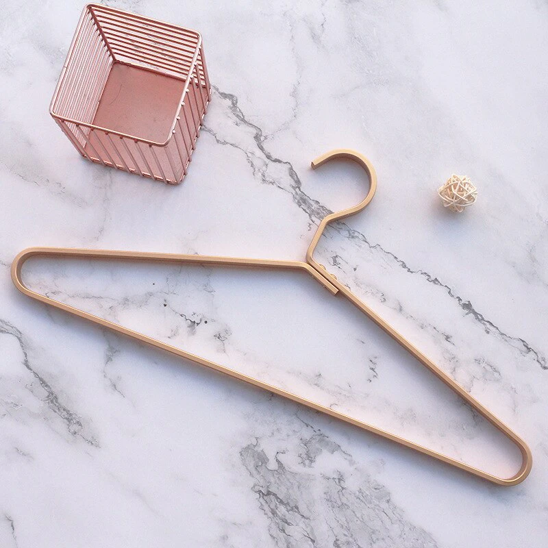 Minimalist Rose Gold Clothes Hanger