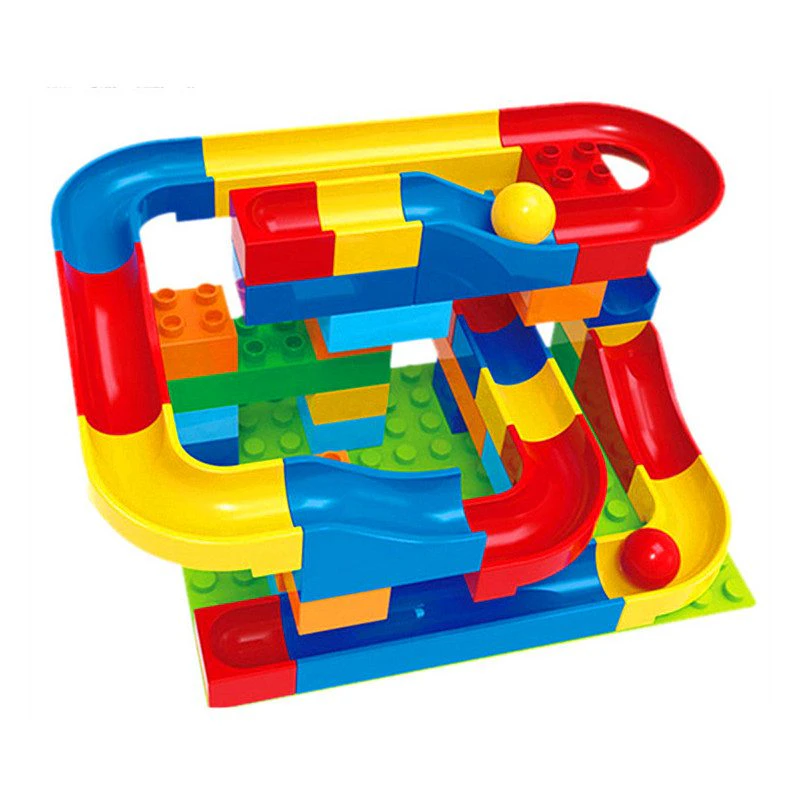 Kids Rolling Ball Building Block Set