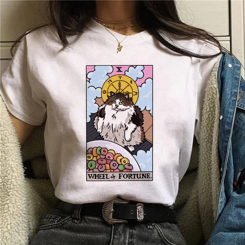 Tarot Style Cat Tee