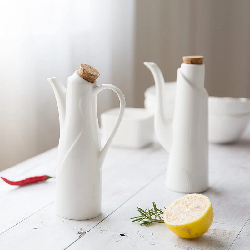 Porcelain Oil Bottle