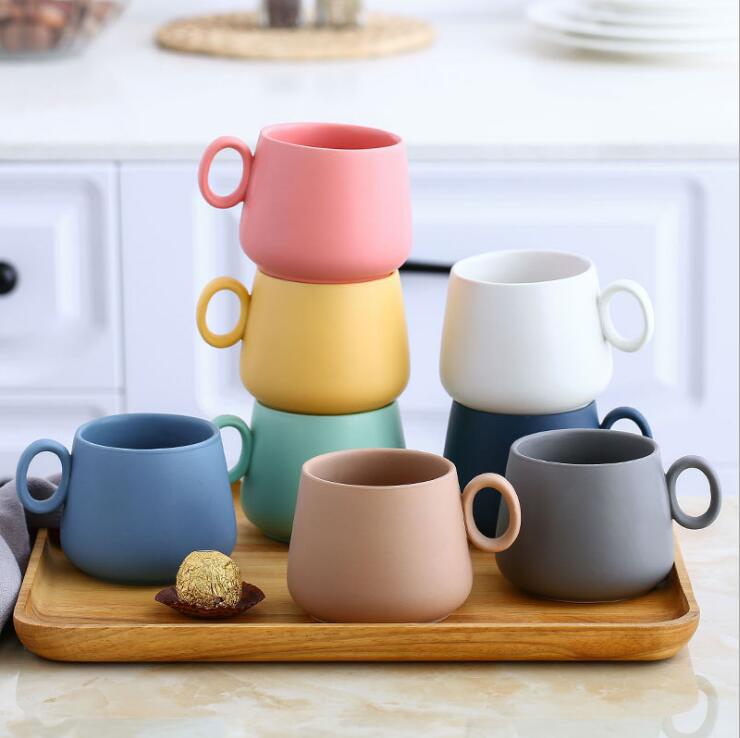 Color Block Mugs