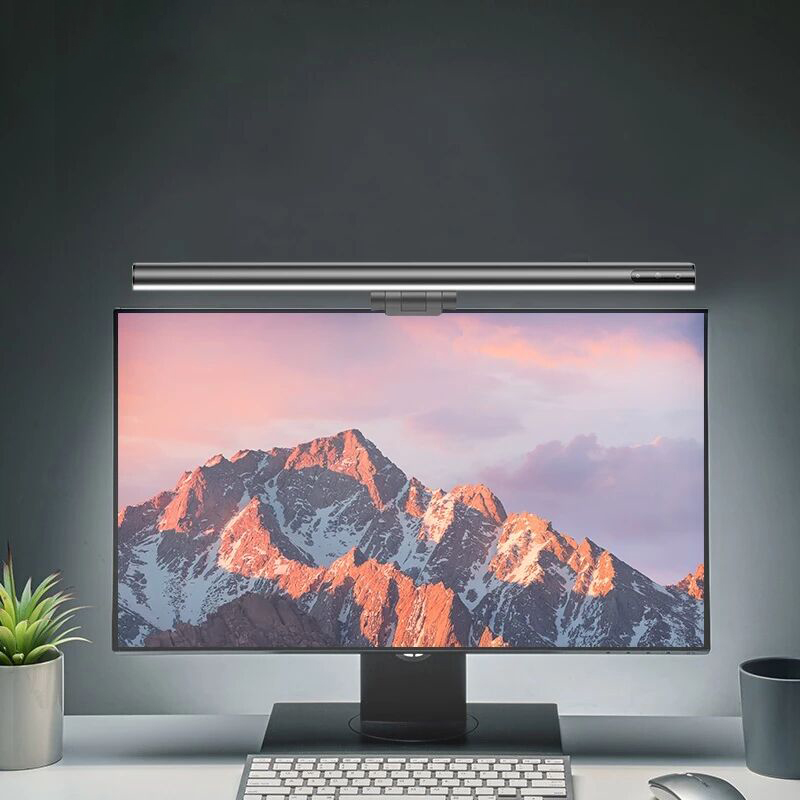 Monitor Mount LED Strip Desk Lamp