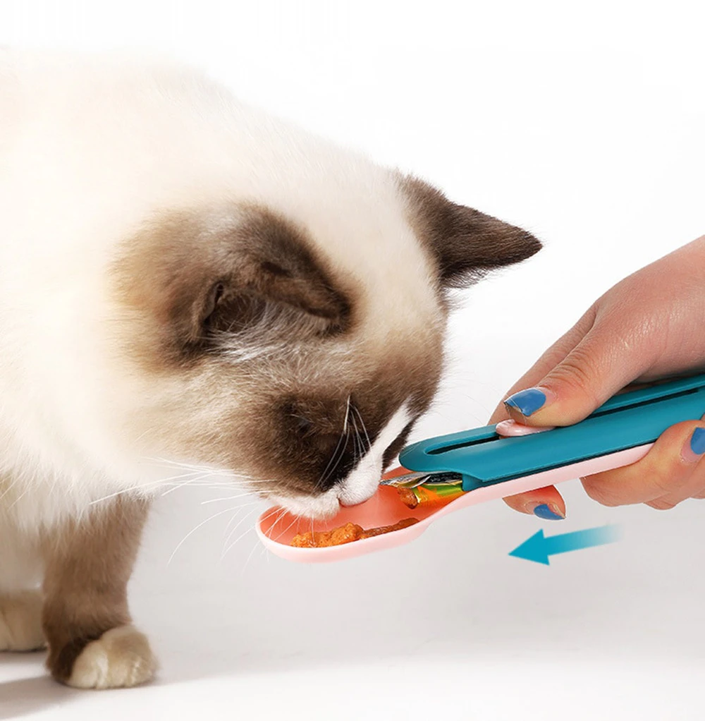 Cat Treat Feeding Spoon