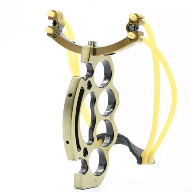 Brass Knuckles Slingshot