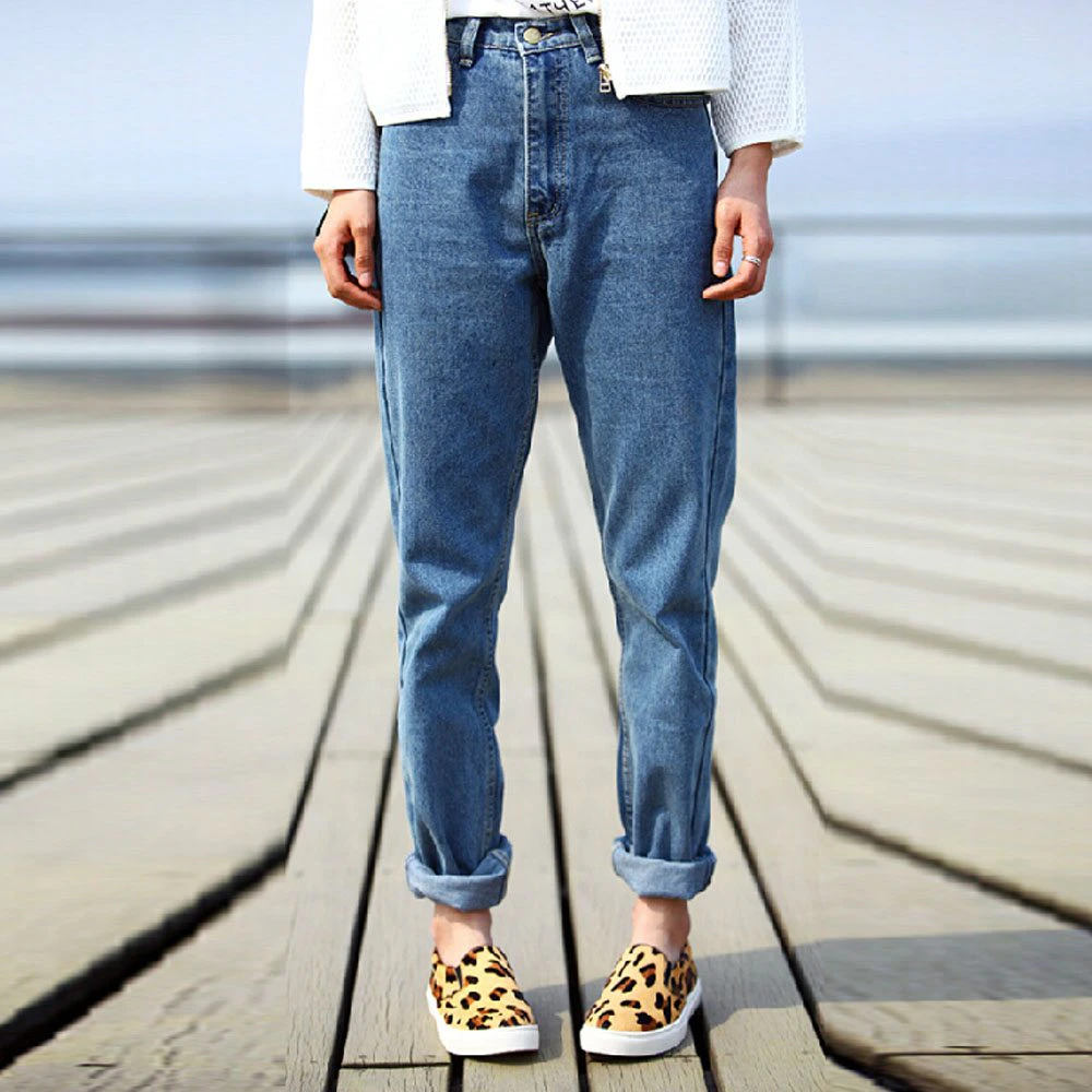 High Waisted Denim Jeans