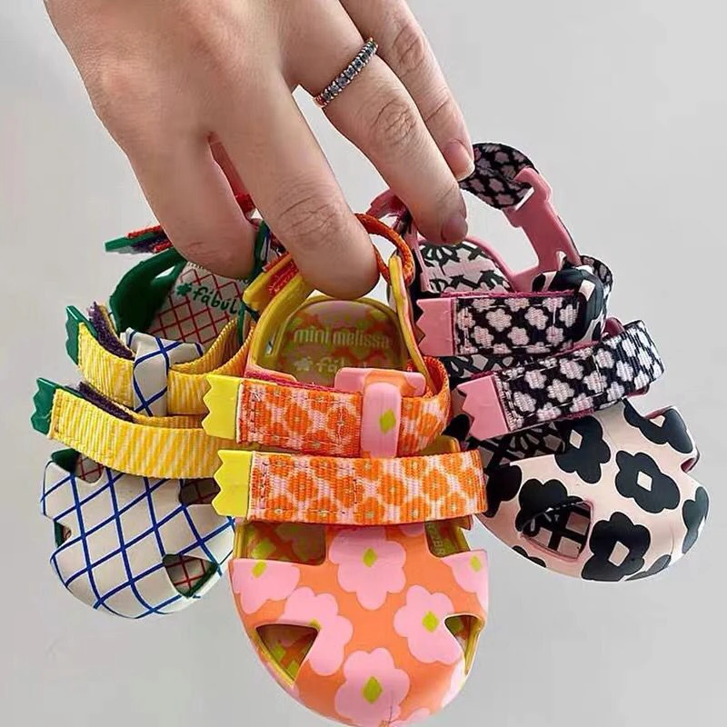 Colorful Patterned Kids Sandals