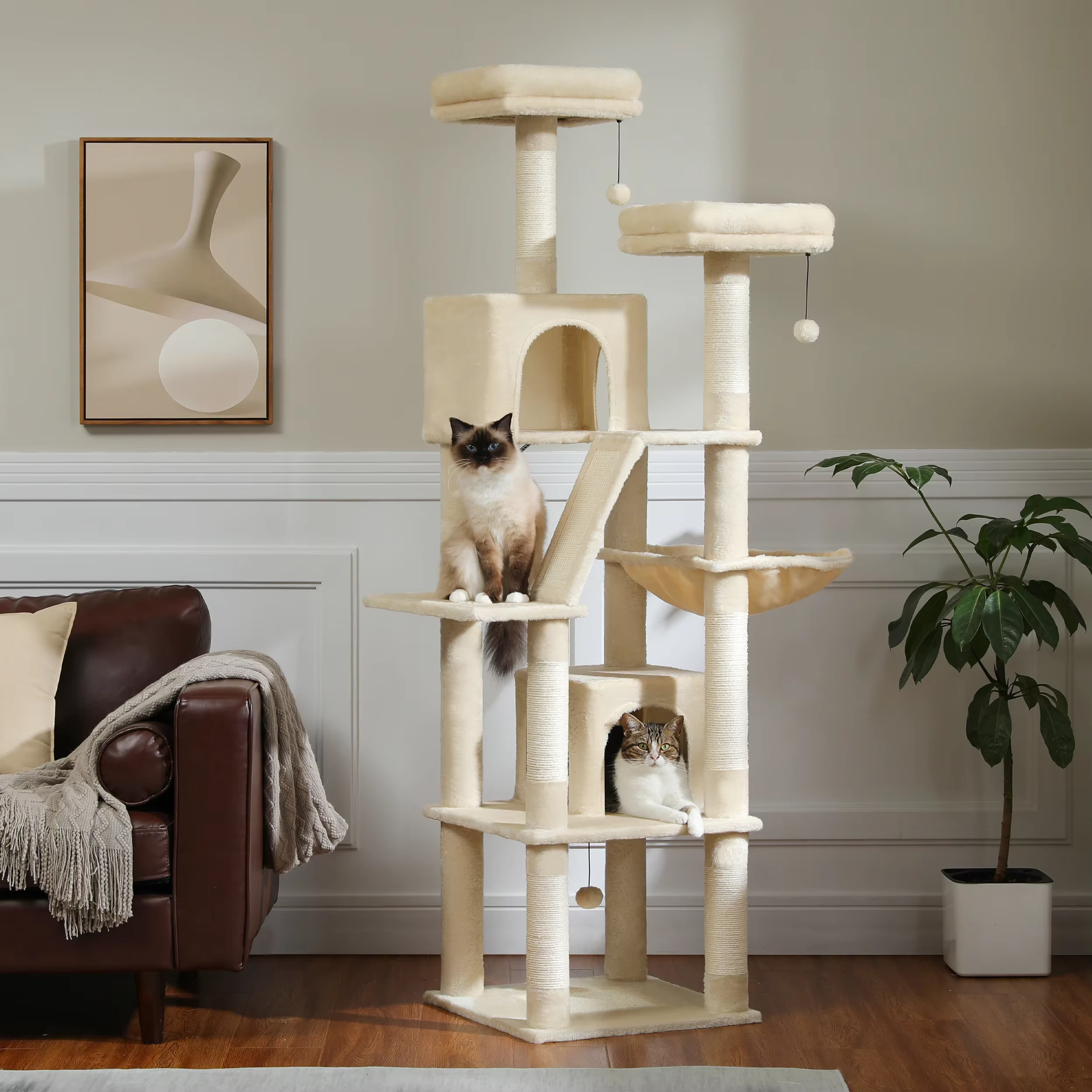 Multi-Level Cat Tower