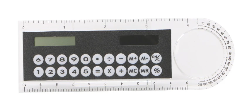 Mini Solar Calculator Ruler