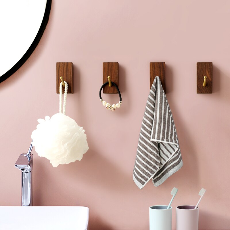 Simple Wooden Wall Hooks