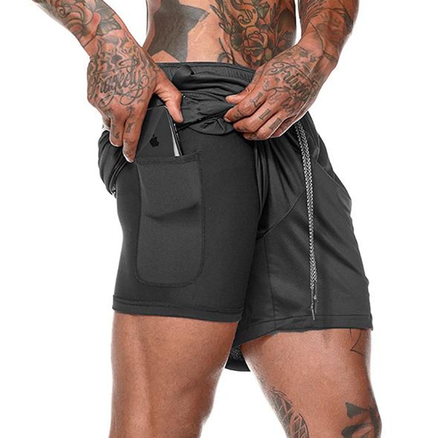 Phone Pocket Gym Shorts