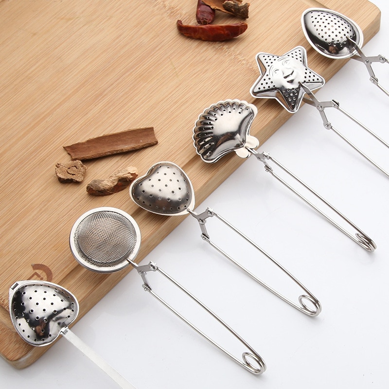 Cute shaped tea strainers