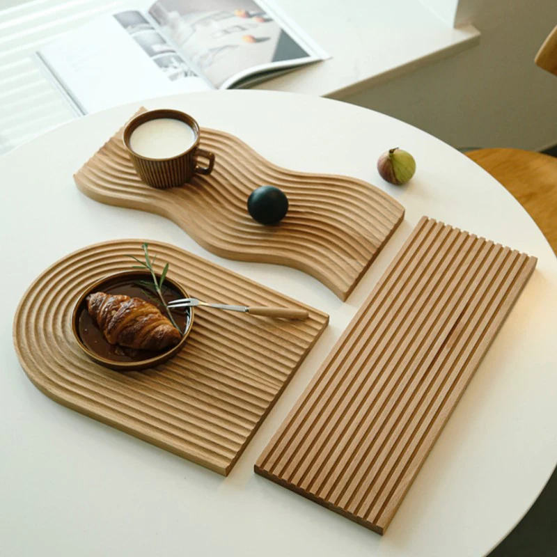 Wooden serving board