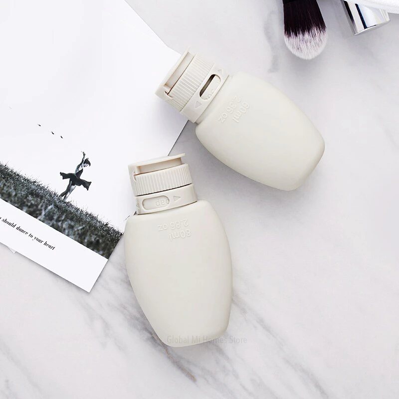 80ml Silicon Travel Bottles