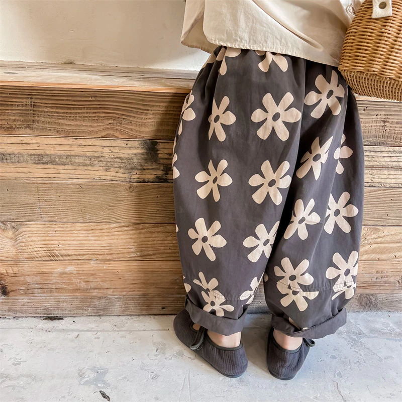 Toddler Floral Harem Pants