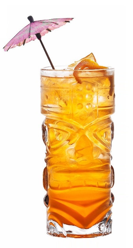 Cocktail Tiki Glass