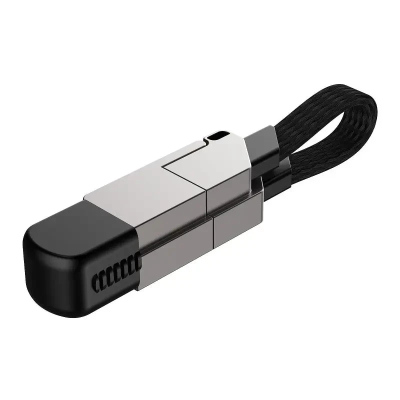 Multi-Connector Charging Keychain