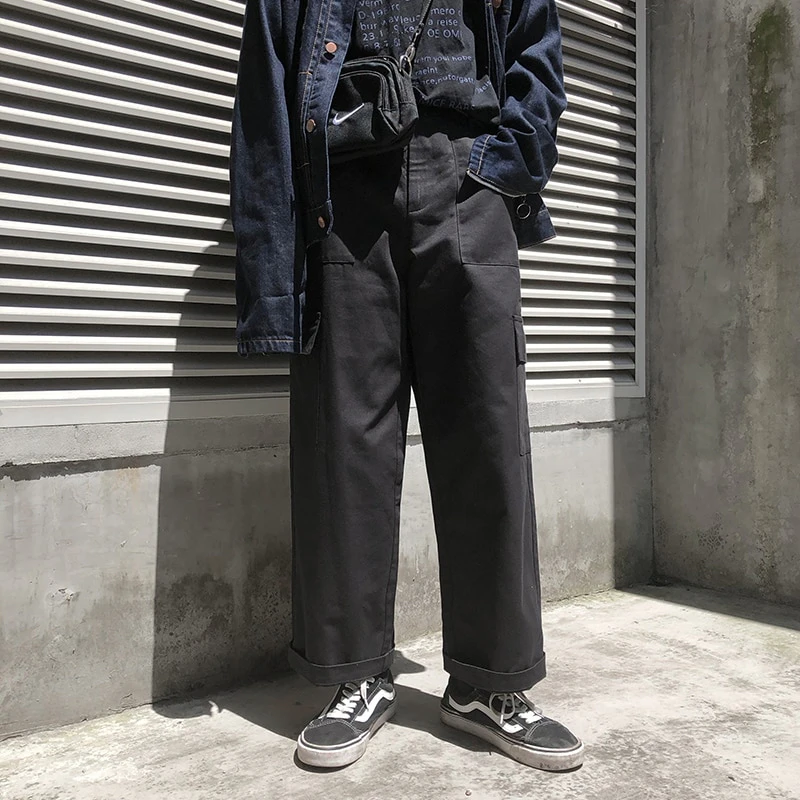 Blank Twill Cargo Pants