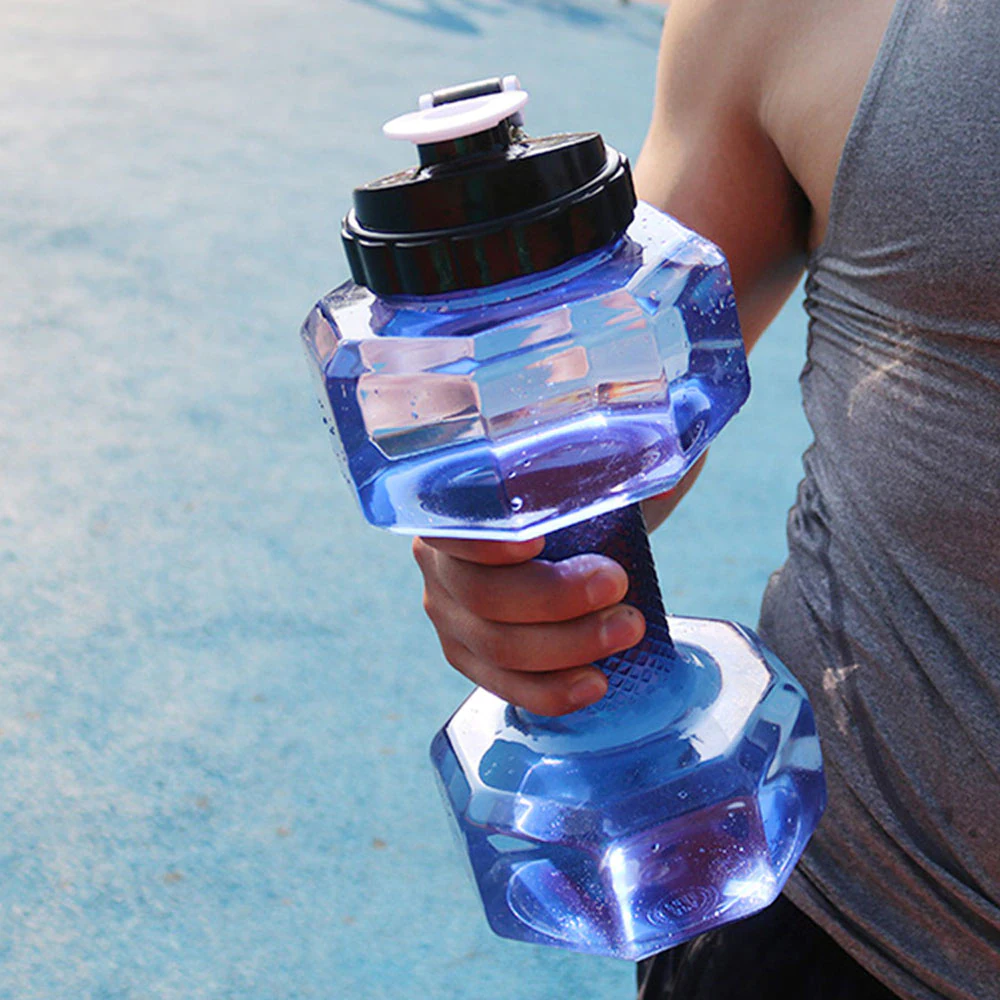 Dumbbell Sports Water Bottle