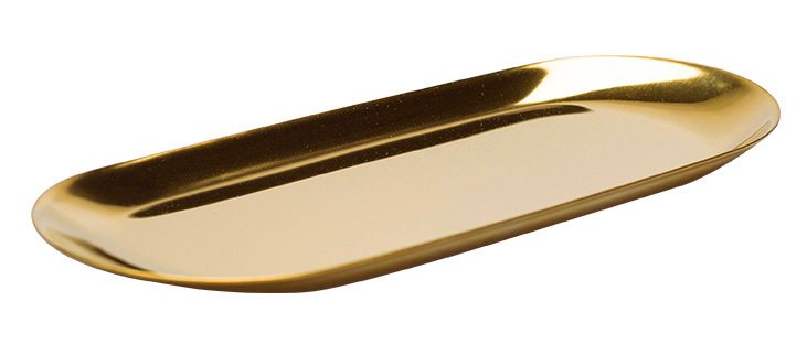 Gold Serving Dish