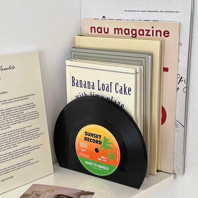 Vinyl Bookends