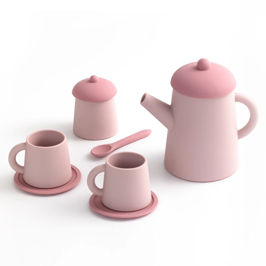 Silicone Toy Tea Set