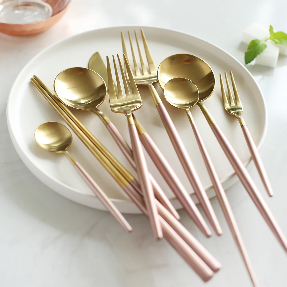 Royal Pink Cutlery