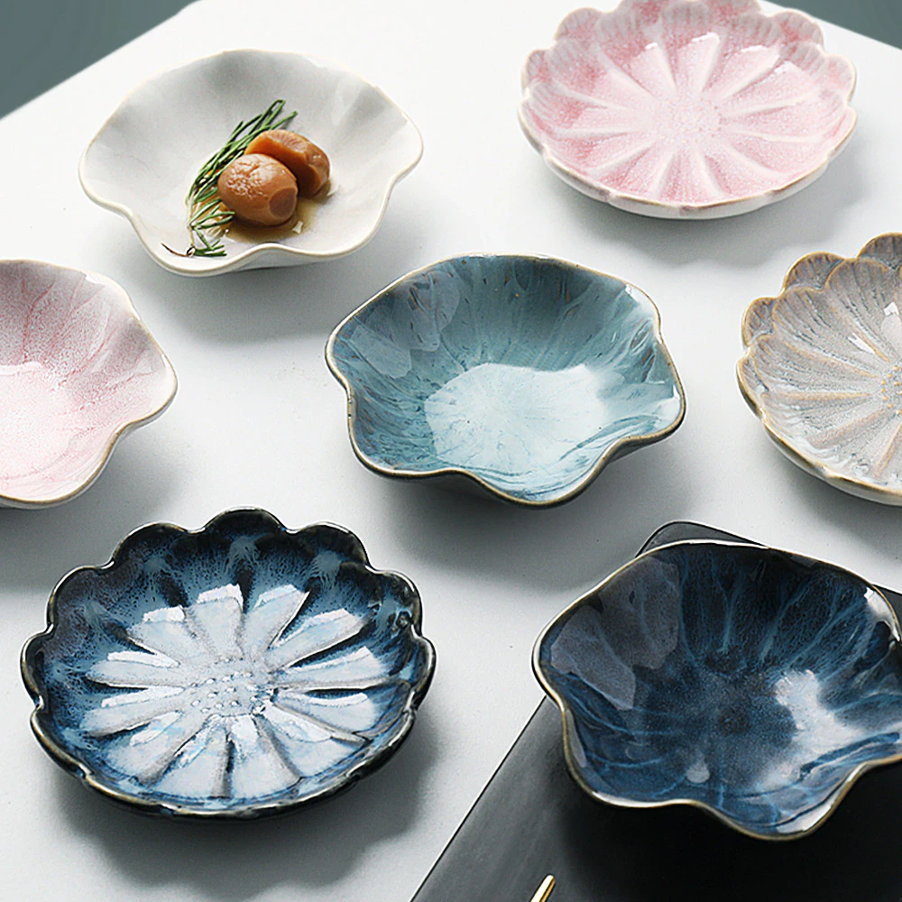 Ceramic Flower Dish