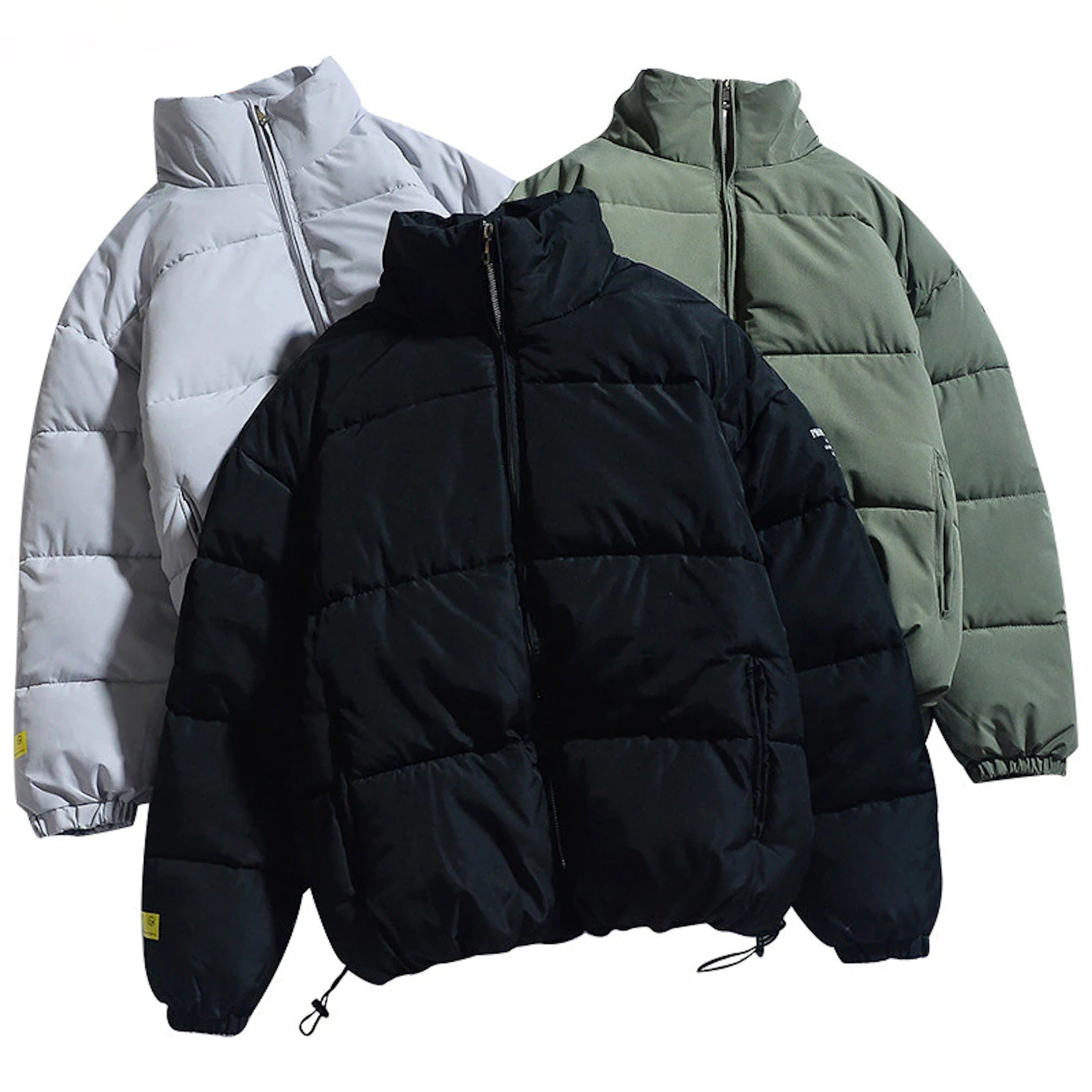 Solid Color Parka