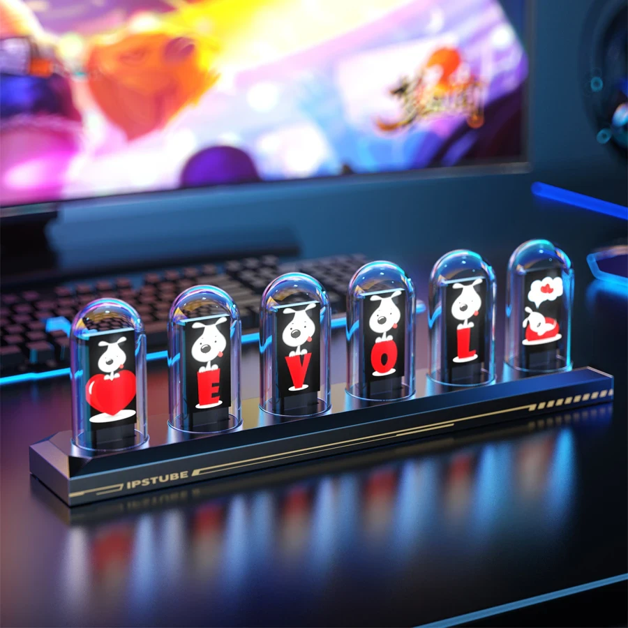 Customizable Tube Clock