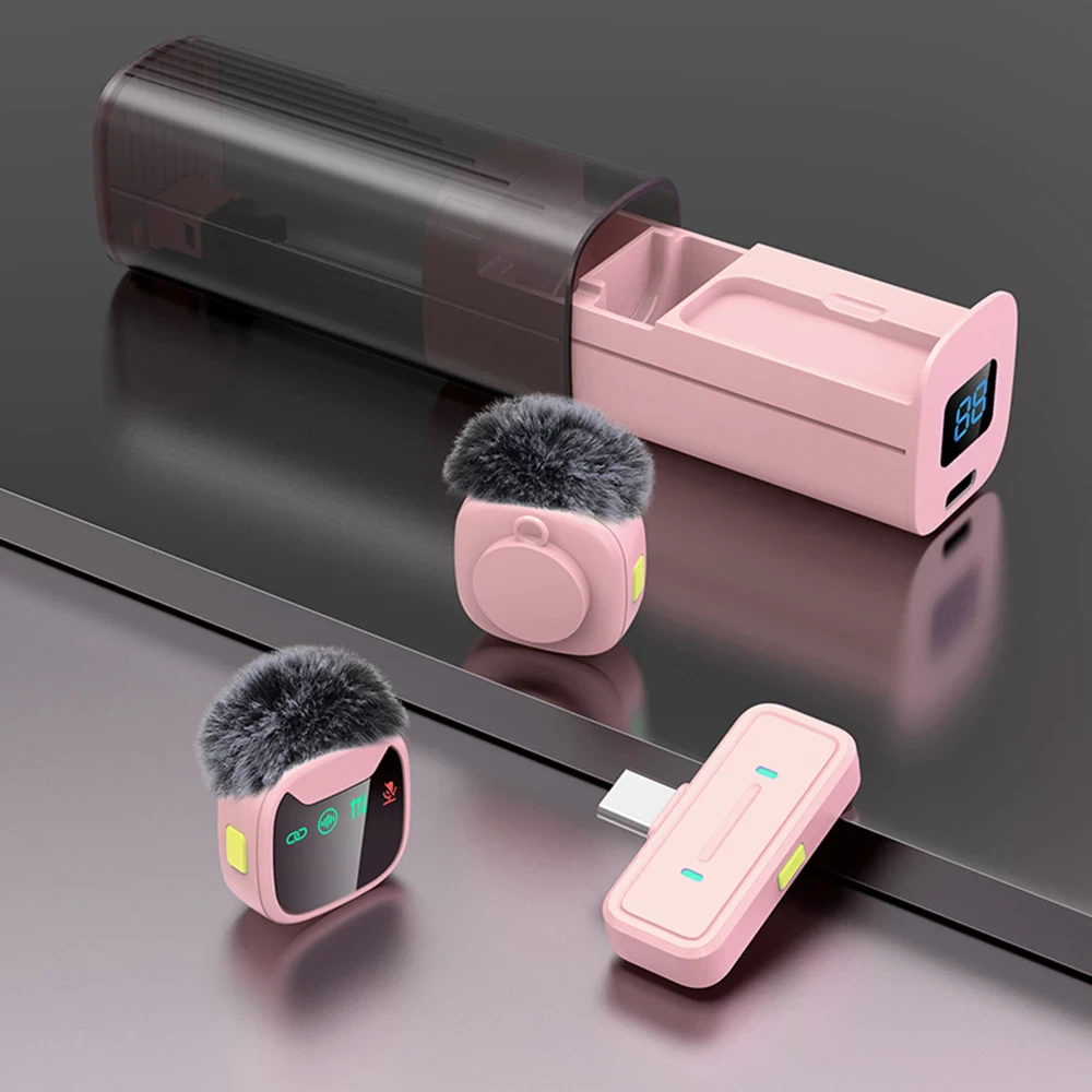 Clip On Lavalier Mic Set