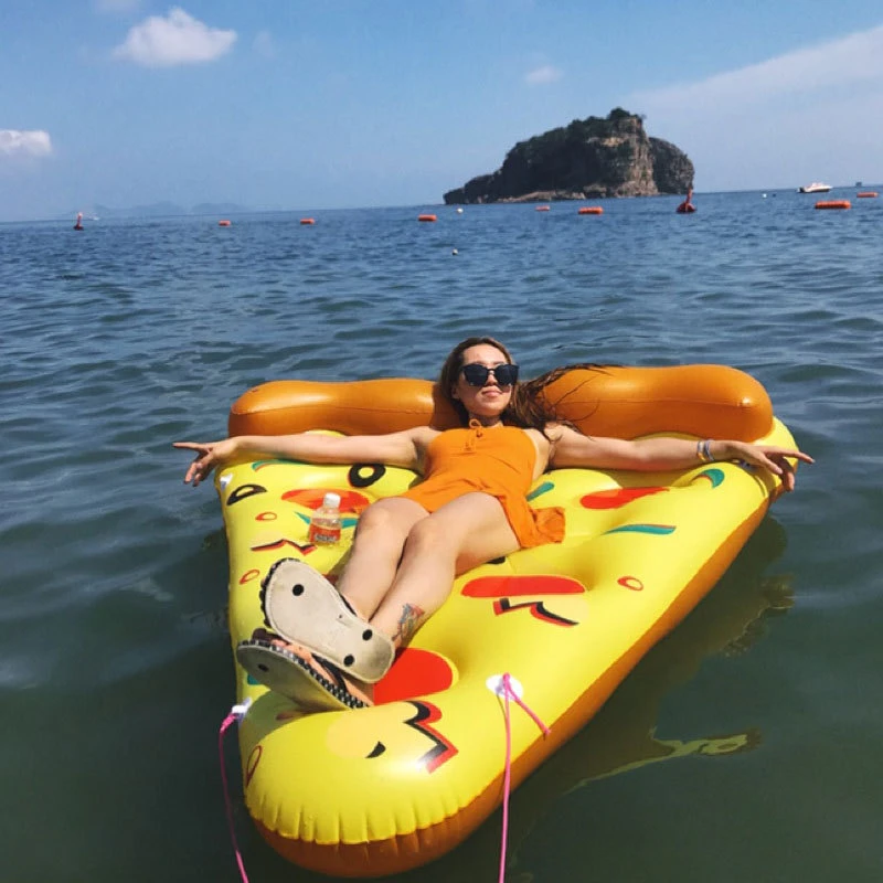 Inflatable Pizza Pool Float