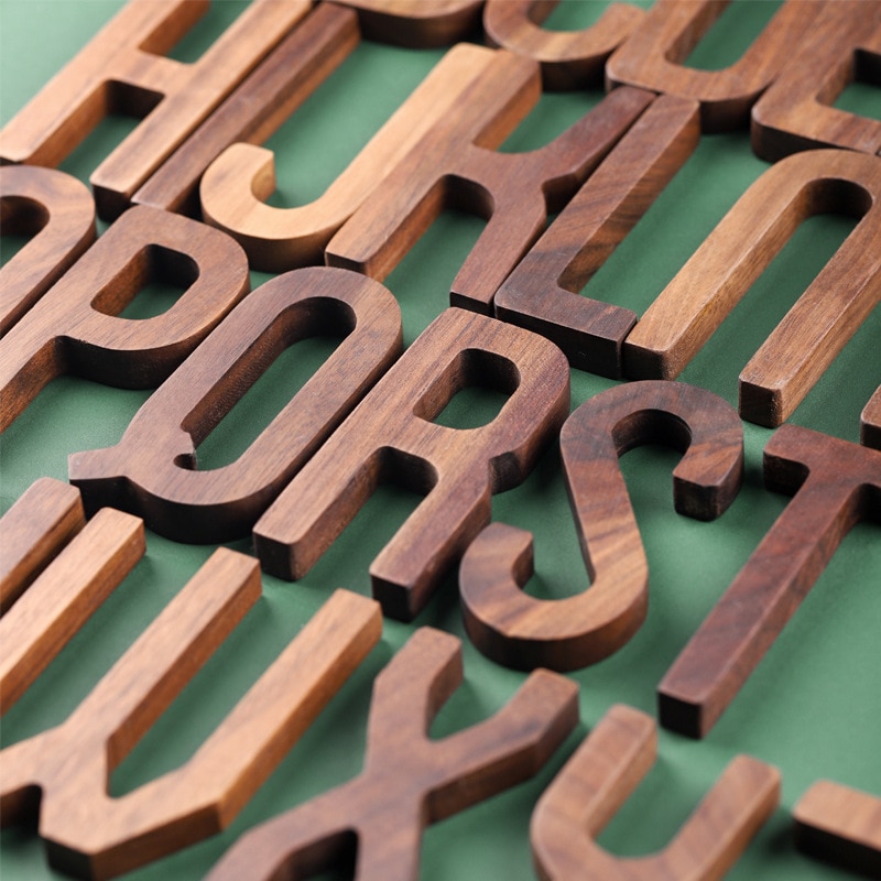 Wooden Decorative Letters
