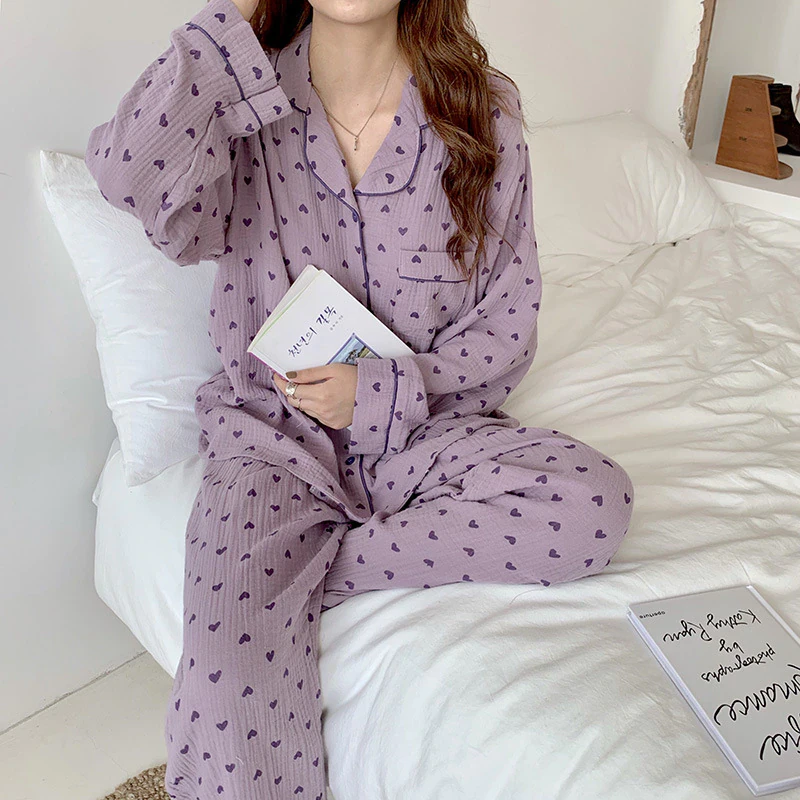 Hearts Pyjama Set