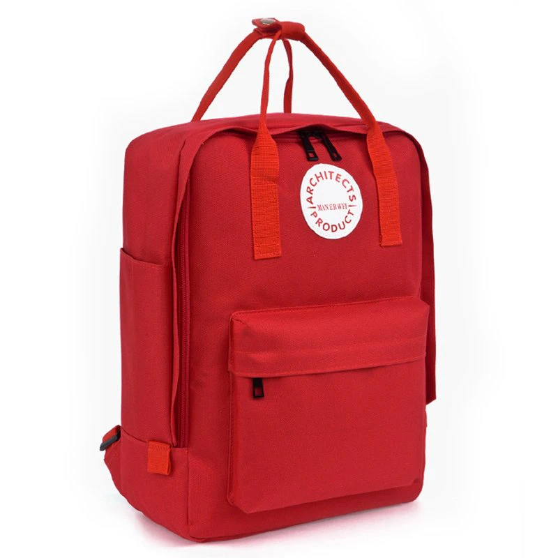 Canvas Square Handle Backpack