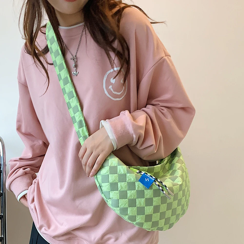 Check Cross Body Bag